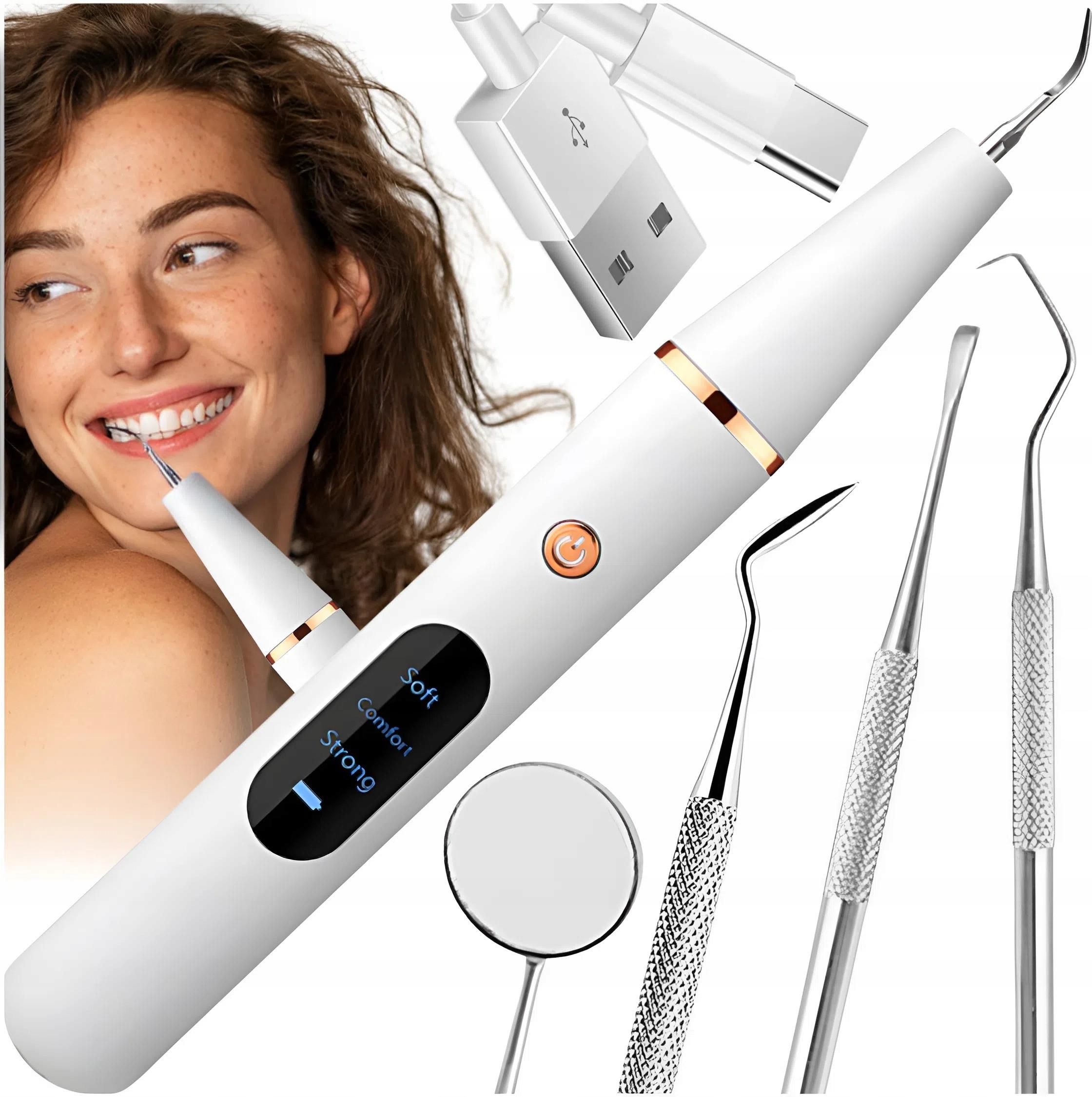 Memflow Ultradźwiękowy Skaler Dentystyczny Smart Do Usuwania Kamienia Z ...