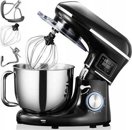 Kerch Robot Kuchenny Planetarny Mikser Mychef Podgrzewana Misa Black 6,2L
