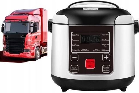 Multicooker 12V 24V Mini Rice Cooker Car Truck Soup Porridge - Opinie i ...