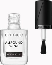 Zdjęcie Catrice Allround 2-In-1 Base & Top Coat Lak. Do Paz. Baza I Warst. Wierzch. 11Ml - Ustroń