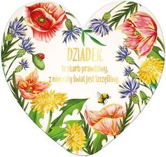 Zdjęcie Henry Laurka Dwustronna Serce Dziadek Ogródek Dziadka - Ciechocinek