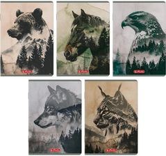 Zdjęcie Zeszyt Herlitz Standard Wild A5/60K Kratka Z Marginesem 1Szt. - Płoty