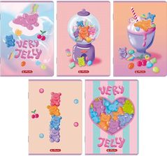 Zdjęcie Zeszyt Herlitz Standard Jelly A5/16K Kratka 1Szt. - Warta