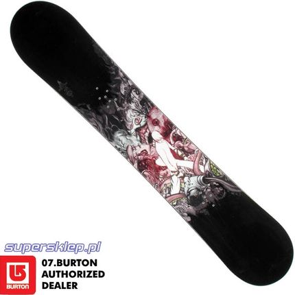 Deska snowboardowa Deska snowboardowa Burton 07 The White