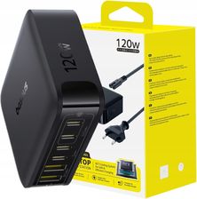 Zdjęcie Szybka Ładowarka Baseus Enerfill Fh21 120W Gan6 6 Port 2Xusb 4Xusb C - Żelechów