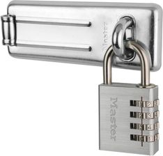 Zdjęcie Zestaw skobla do drzwi i kłódki na szyfr Master Lock 7640704EURD - Gorlice