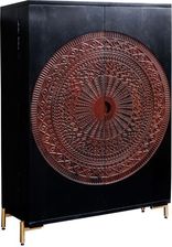 Zdjęcie Invicta Interior Barek Mandala Mango Czarna 95x42 cm 4251854716692 - Kęty