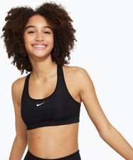 Zdjęcie Biustonosz treningowy dziecięcy Nike Swoosh black/white - Kobyłka