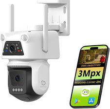 Ranking Kamera internetowa Beansview D320 Dual 2K PTZ (BVD32033WLB) Dobra kamera internetowa z mikrofonem