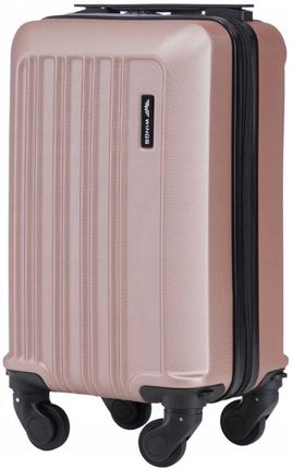 Walizka kabinowa mała bagaż podręczny bezpłatny na 4 kółkach z Abs Wings