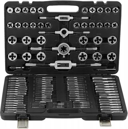 DUŻY ZESTAW GWINTOWNIKÓW NARZYNEK DO WIERCENIA OTWORÓW RDZENIOWYCH 110 SZT