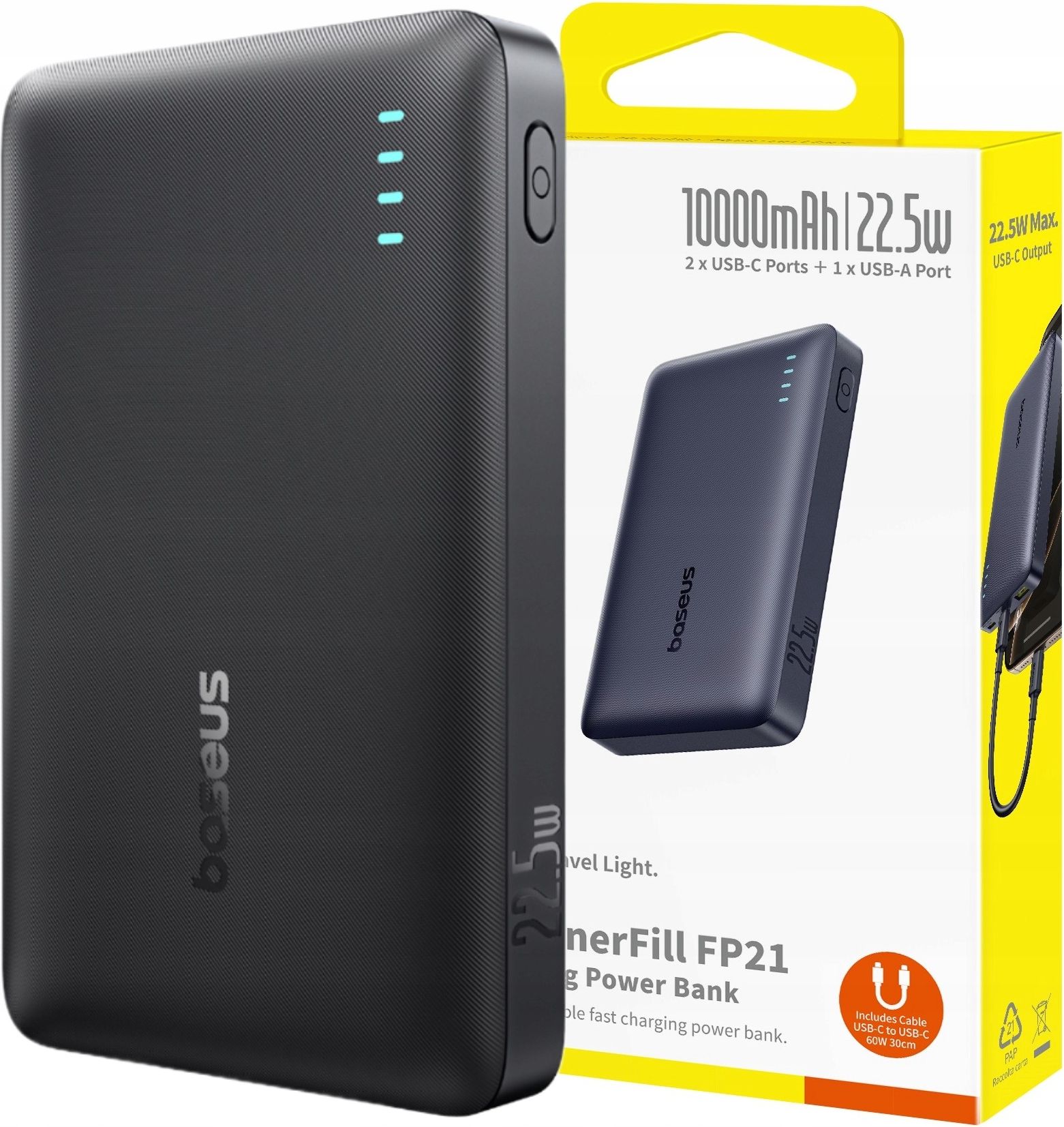 Baseus Power Bank 10000mAh 22.5W – powerbank