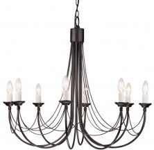 Zdjęcie Elstead Carisbrooke 8pł. CB8 BLK - Łapy
