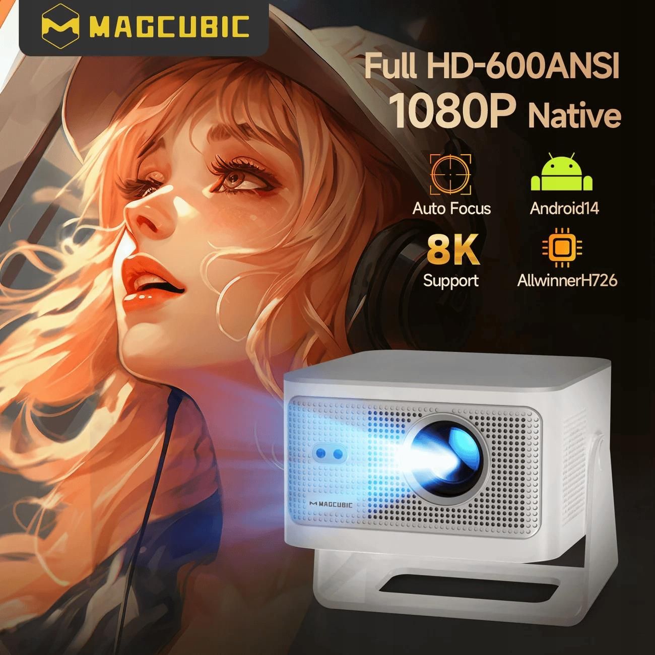 фото Мультимедийный проектор Magcubic HY350 1