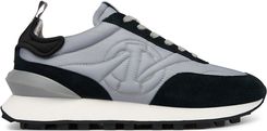 Ranking ICEBERG skórzane włoskie sneakersy NOWOŚĆ BLACK/GREY LOOP Popularne włoskie buty