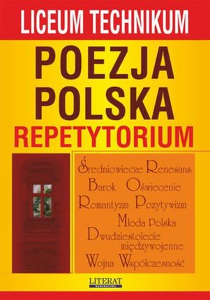 Poezja polska. Repetytorium (E-book)