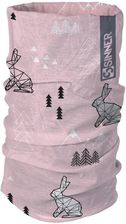Zdjęcie Bandana SINNER Winter Wonderland, różowa, unisex - Piechowice