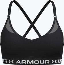 Zdjęcie Biustonosz treningowy Under Armour Crossback Low ultimate black/white - Warszawa