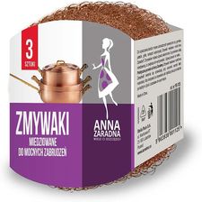 Zdjęcie Anna Zaradna Zmywaki Miedziowane 3szt - Pogorzela