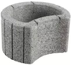 Zdjęcie Polbruk Wazon Mini Luna Szary 28x35x20 cm (5901796601639) - Łask