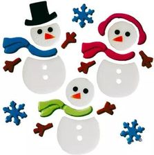 Zdjęcie Naklejki Żelowe HIPPER Bałwany 20x20cm (5904087710409) - Bełchatów