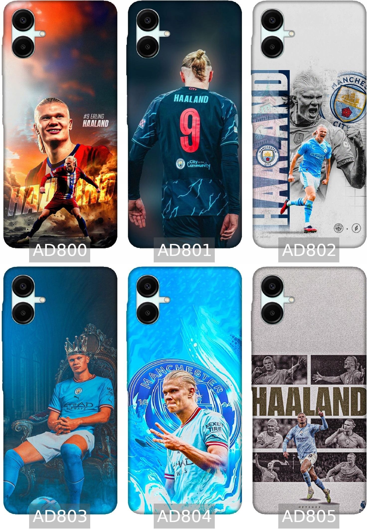 Altreo Etui Na Samsung Galaxy A06 4G Erling Haaland Manchester - Etui ...