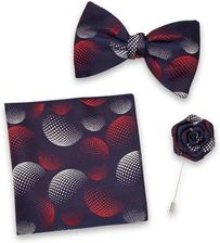 Zdjęcie Komplet mucha, poszetka i szpilka - Opalenica