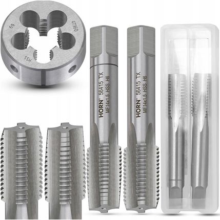 Horn Gwintowniki Narzynka M14x1.5 Zestaw Hss Ręczny Komplet Gwintowników K