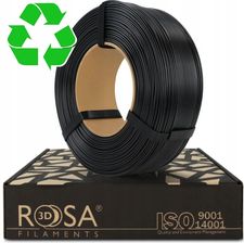 Zdjęcie Filament Rosa 3d PETG Czarny 1.75mm 1000g - Małogoszcz