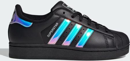 40 Buty Adidas Superstar II Czarne Sneakersy JQ2804 holograficzne