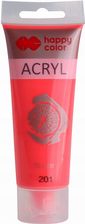 Zdjęcie Happy Color Farba Akrylowa 75Ml Czerwony Fluor 201 - Radzyń Chełmiński