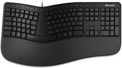 Zdjęcie Klawatura Microsoft ERGONOMIC Czarny (LXM00005) - Kartuzy