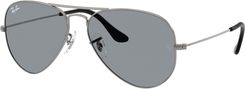 Zdjęcie Ray-Ban Aviator RB3025 004/R5 M (58) - Piaski
