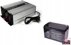 Zestaw Zasilania Awaryjnego Ups 6000W 12V Akumulator Agm 100Ah