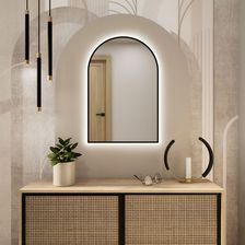 Zdjęcie Lustro Baltica Design Tiny Border Pastille Cut czarny 5904107929507 - Krośniewice