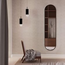 Zdjęcie Lustro Baltica Design Tiny Border Pastille czarny 5904107924366 - Rajgród