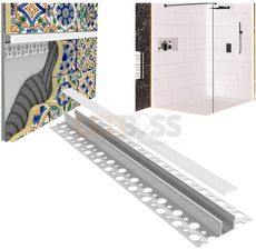 Zdjęcie Profil LED do płytek ceramicznych Ceramic Line P do pod klej 2m (5908293408112) - Suchowola