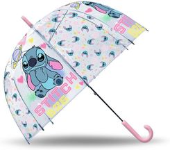 Zdjęcie Parasolka Stitch 46cm Manualna Przezroczysta St00152 - Stryków