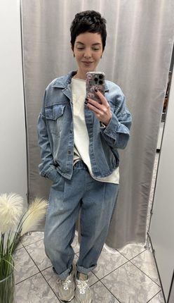 Komplet Jeansowy Denim Balance (niebieski)