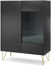 Zdjęcie Piaski witryna Harmony WT97 czarna glamour CK13105 - Tłuszcz