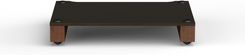 Zdjęcie Stolik Hi-Fi Blok STAX 2G Base Czarny/Orzech/Biały STAX_2G_BASE_WALNUT - Czempiń