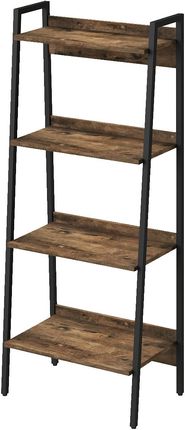 SPACETRONIK Regał metalowy drabinka Czarny 37x137x34 cm 16117UNIW