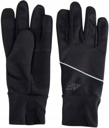 Rękawiczki 4F U182 głęboka czerń 4FWMM00AFGLU182 20S S