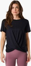 Zdjęcie Koszulka Swedemount Core Wrap Soft Tee W 03F696374E8A4FD8B22CB0E42B1A5F49_C1 czarna 93% poliester, 7% elastan szybkoschnąca i oddychająca - Drobin