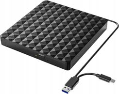 Zdjęcie Nagrywarka DVD Tradebit CD/DVD współpracujący z PC/Laptopem USB-C (7623) - Rogoźno