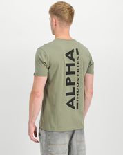 Zdjęcie Alpha Industries T-shirt Back Print (128507) olive/black - Płońsk
