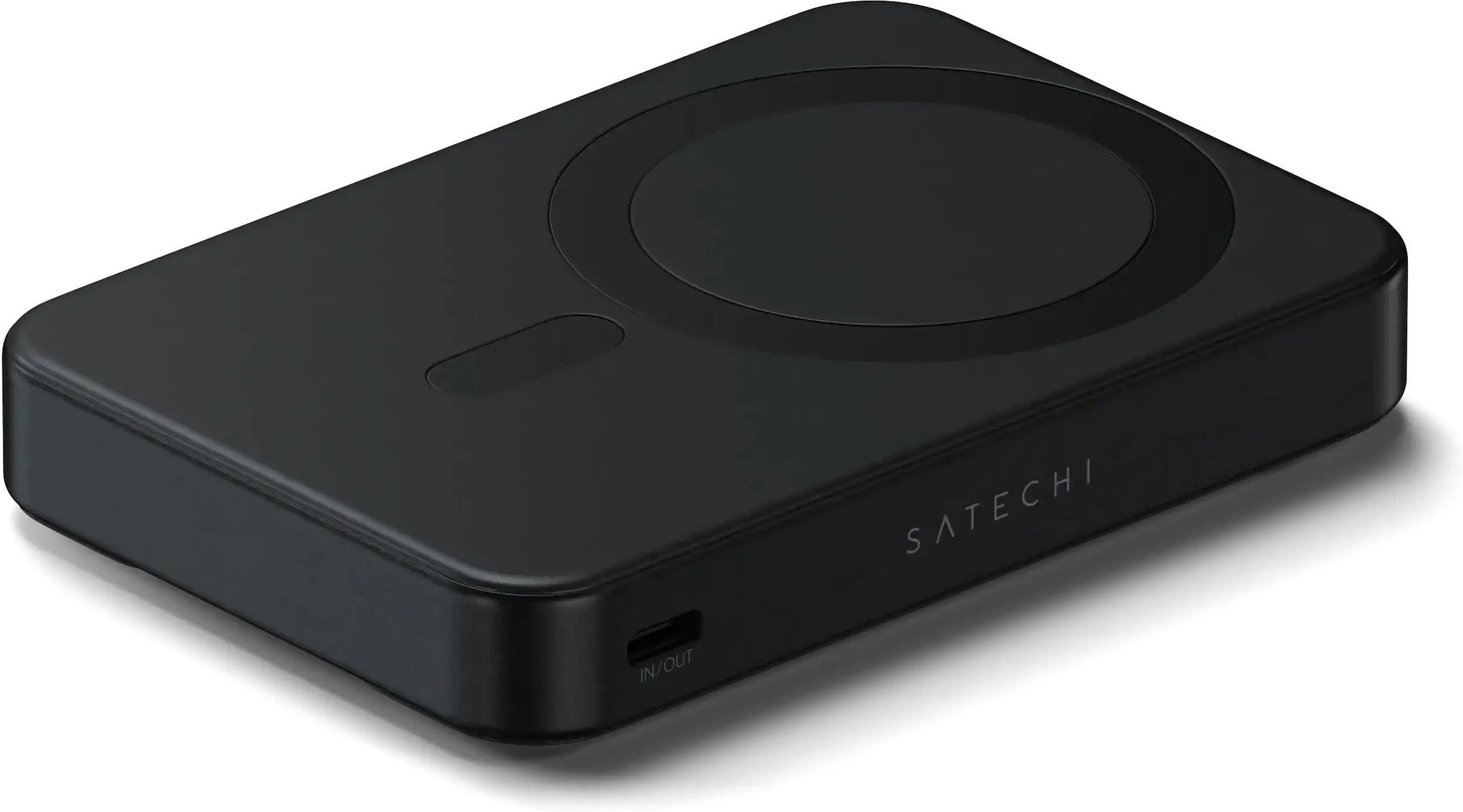 SATECHI OntheGo Power Bank Qi2 10000mAh Con Supporto Integrato – Ricarica Wireless 15W MagSafe, USB-C 20W, Per IPhone 16/15/14 E Android