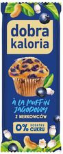 Zdjęcie Baton z nerkowców ala muffin jagodowy Dobra Kaloria 35 g - Dynów