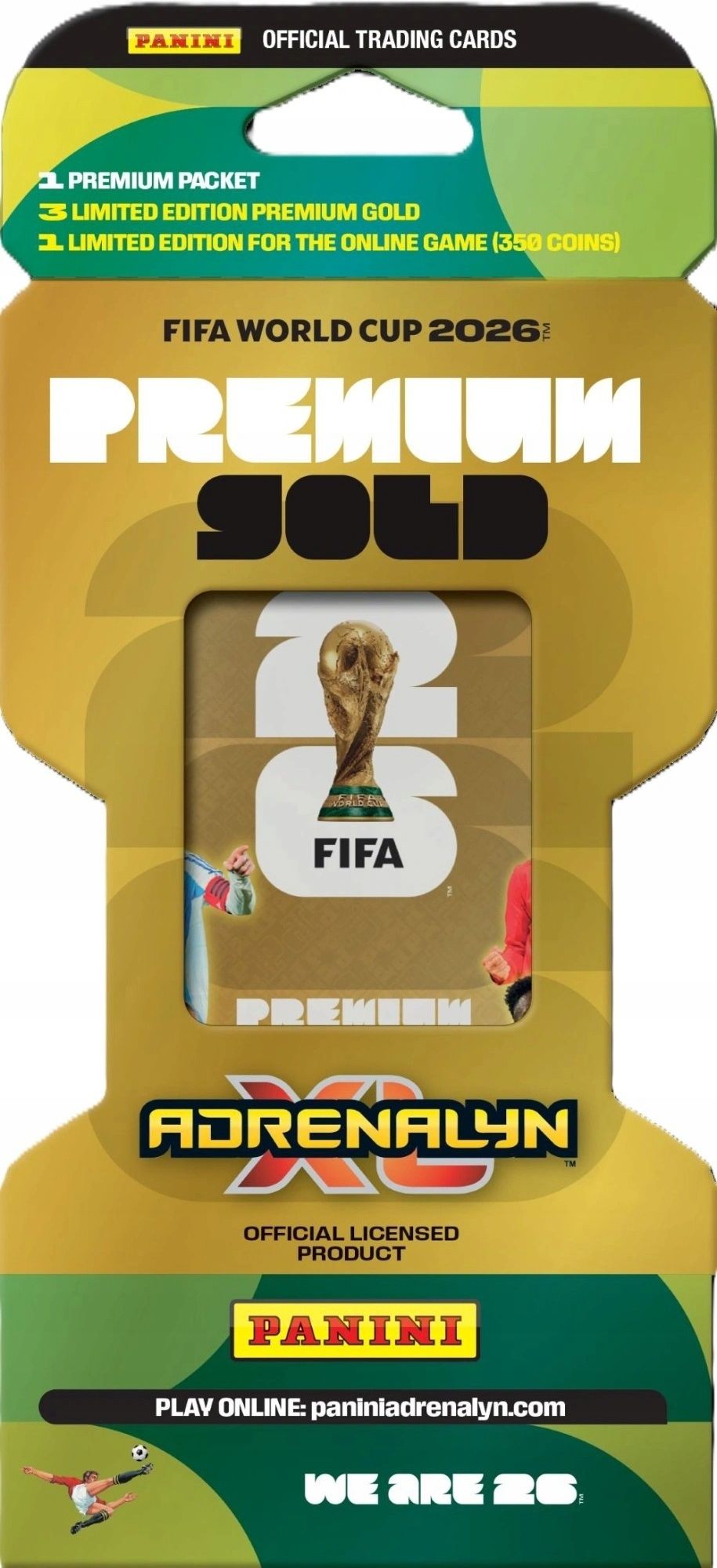 Zdjęcie Panini Fifa World Cup 2026 Blister Premium Gold - Przemyśl