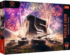 Zdjęcie Trefl Puzzle 1000 Premplus 15-Lecie Worldoftanks 12125 - Piaski